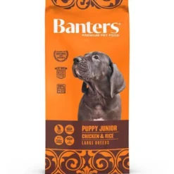 Banters Puppy Junior Frango e Arroz ração para cães