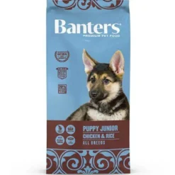 Banters Puppy Junior Frango e Arroz ração para cães