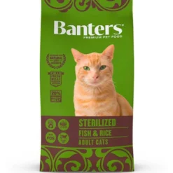 Banters Sterilized peixe ração para gatos