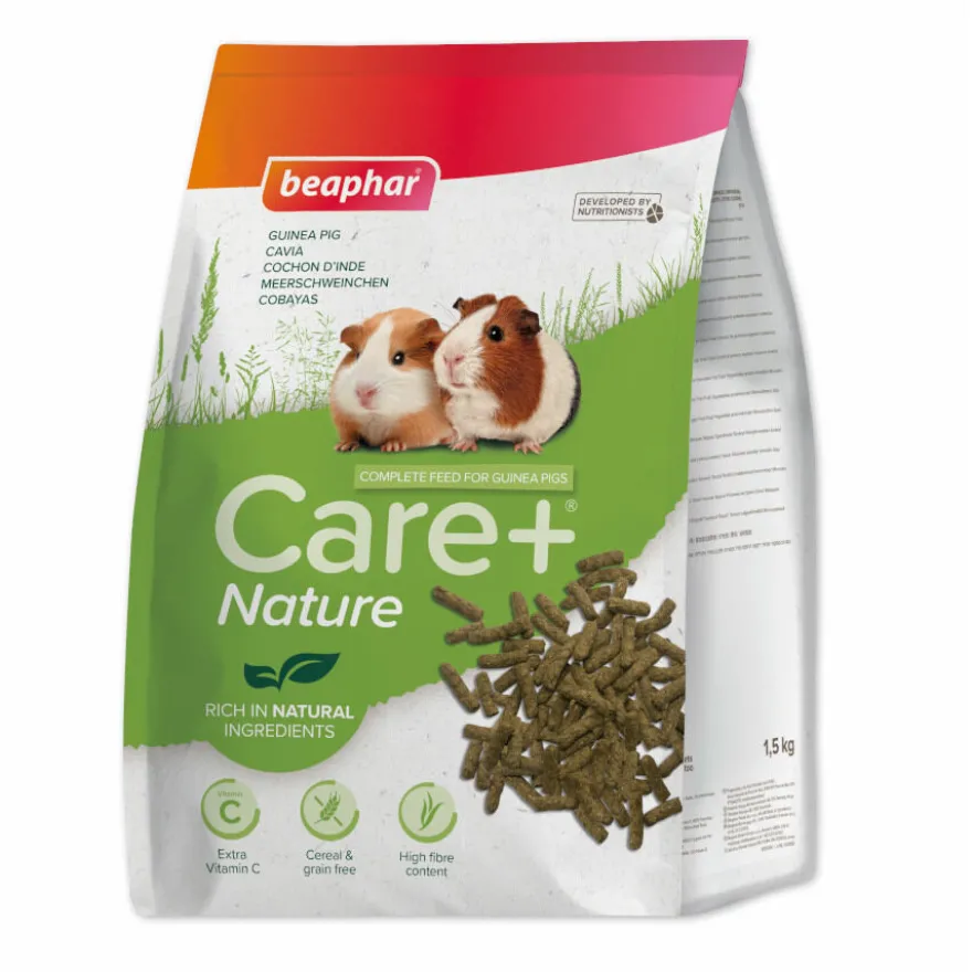 Beaphar Care+ Nature ração para porquinhos-da-índia