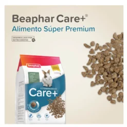 Beaphar Care + ração para coelhos Jr super premium