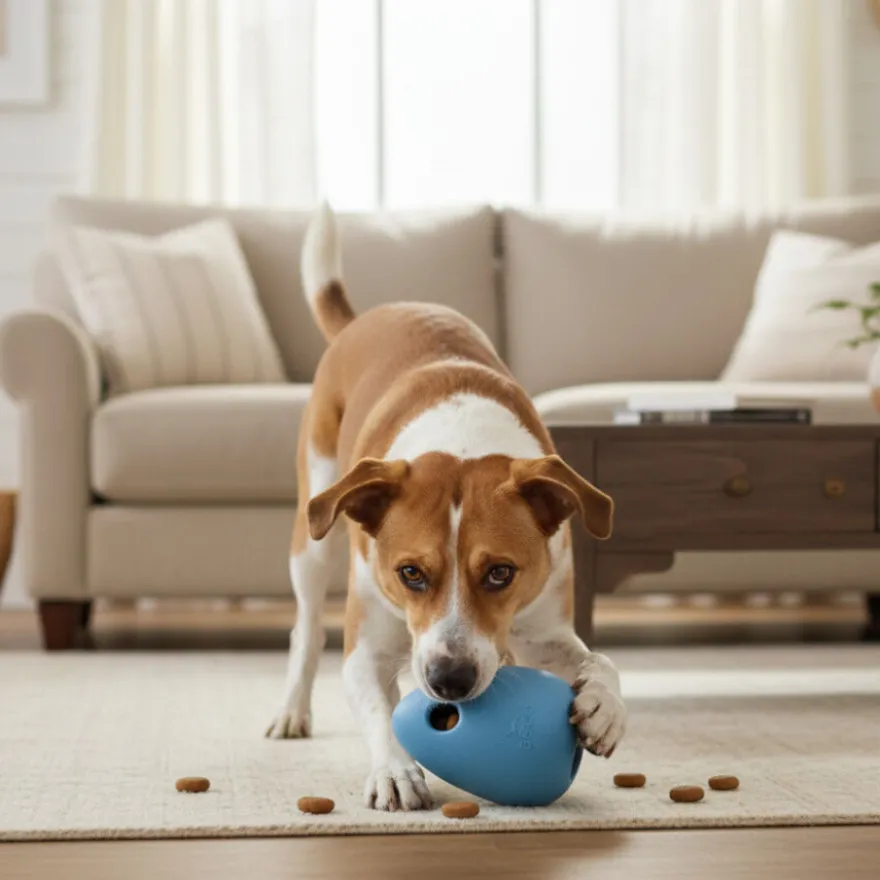 BECO Mordedor azul anti-stress para cães