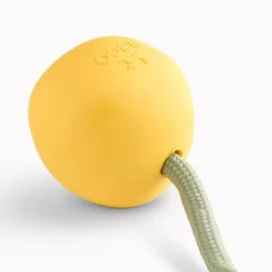 BECO Mordedor bola de lançar amarela para cães