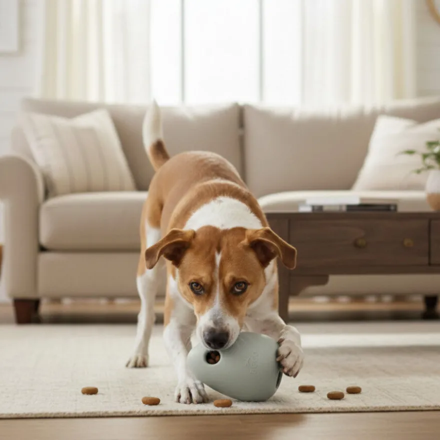 BECO Mordedor verde anti-stress para cães