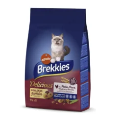 Brekkies Delicious ração para gatos