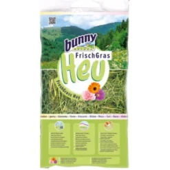 Bunny Fresh Grass Feno com Flores para roedores