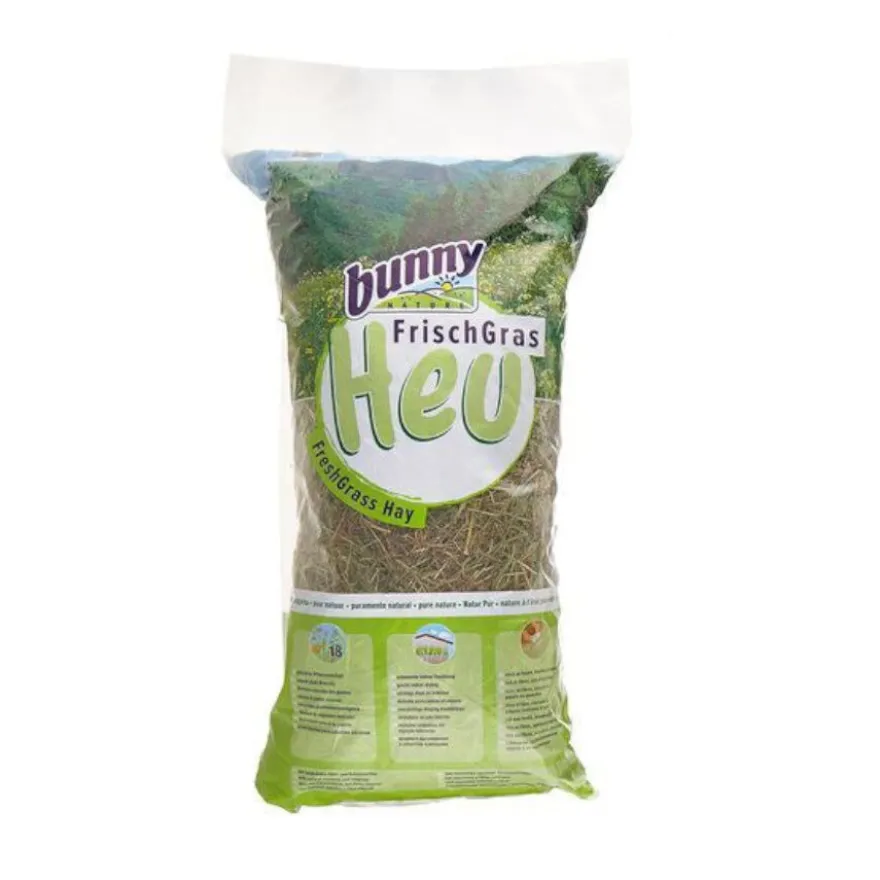 Bunny Nature FrischGrass Feno de Prado para coelhos anões e roedores