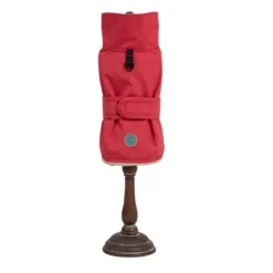 Casaco impermeável vermelho para cachorro Freedog Paw Shield