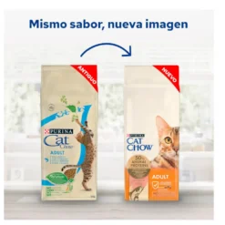 Cat Chow Adulto Salmão ração para gatos