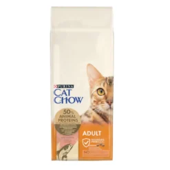 Cat Chow Adulto Salmão ração para gatos