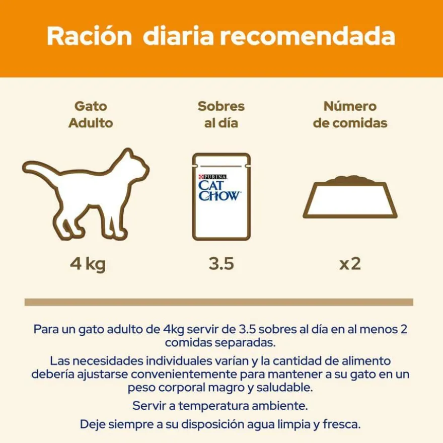 Cat Chow Saquetas Beef para gatos