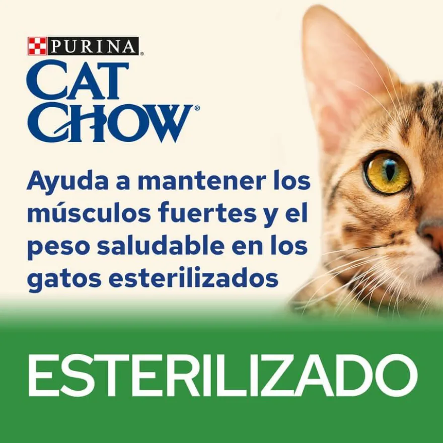 Cat Chow Sterilised Cordeiro Saquetas para gatos