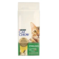 Cat Chow Sterilized Frango Ração para gatos