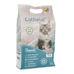 Catfield Elements Fresh Areia Aglomerante Natural para gatos