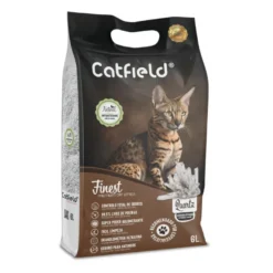 Catfield Finest Quartz Areia Aglomerante Natural para gatos