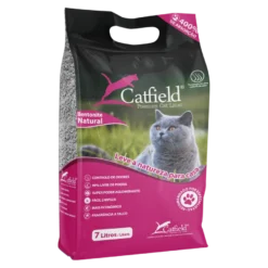 Catfield Premium Talco Areia Aglomerante para gatos