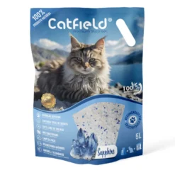 Catfield Sapphire Premium Sílica Gel Areia Absorvente para gatos