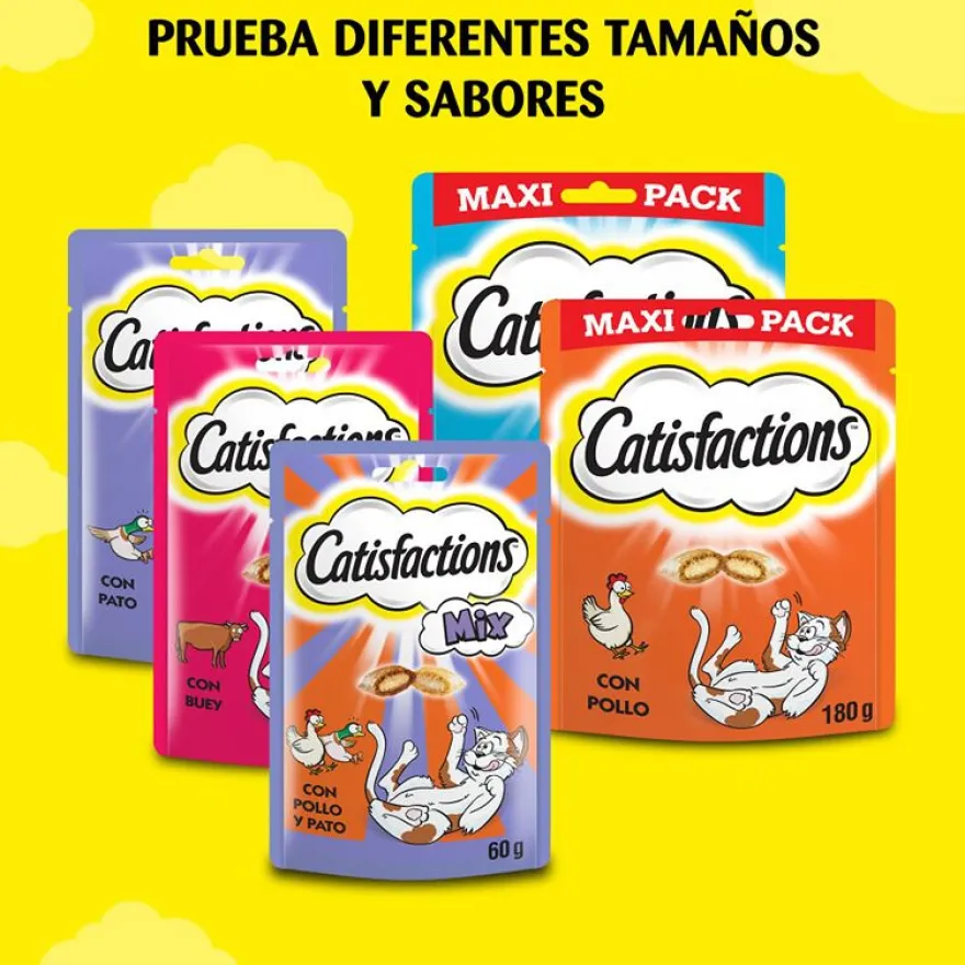 Catisfactions Biscoitos de Queijo para Gatos