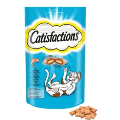 Catisfactions Biscoitos de Salmão para Gatos