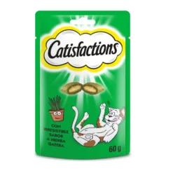 Catisfactions Petiscos de Catnip para Gatos