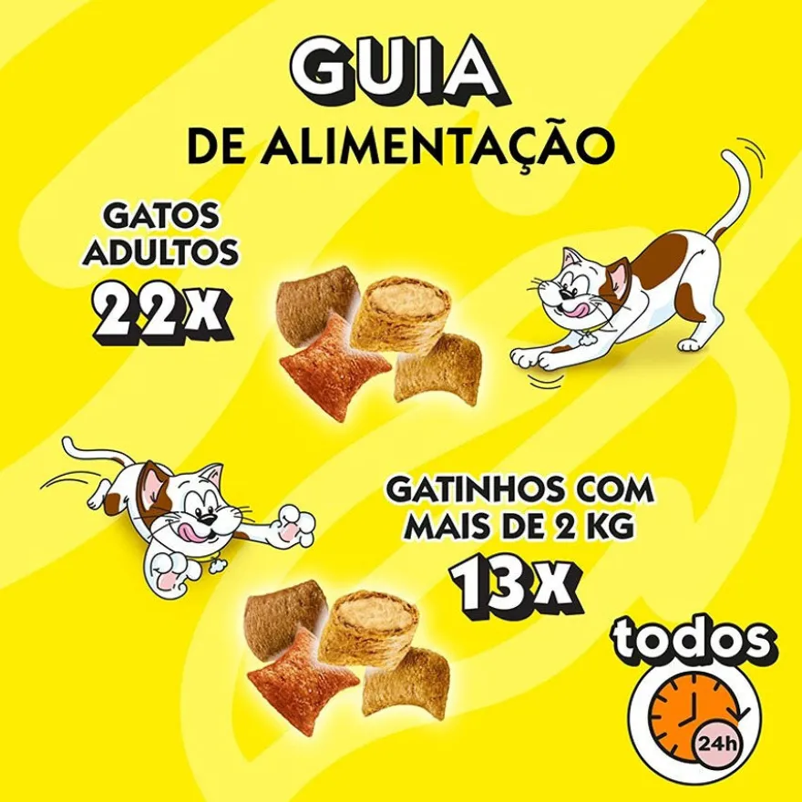 Catisfactions Snacks ShakeUps Frutos do Mar para gatos