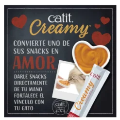 Catit Creamy Snack Líquido de Atum para Gatos