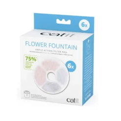 Catit Flower Fountain Filtro de Tripla ação para fontes