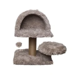 Catshion Susy Arranhador com Gruta Bege para gatos