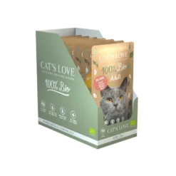 Cat's Love Adult Bio Saquetas em Gelatina para gatos – Multipack 6