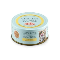 Cat's Love Pure Filetes de Frango em lata para gatos