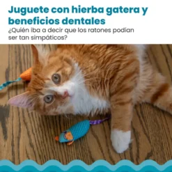 Catstages Chew Rato com Catnip para gatos