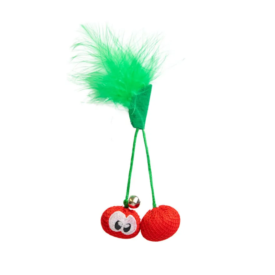 Catstages Dental Cherries Cerejas de Peluche macias para gatos