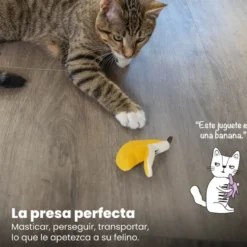 Catstages Dental Peluche Banana para gatos