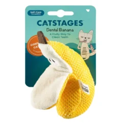 Catstages Dental Peluche Banana para gatos