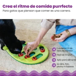 Catstages Nina Ottosson Puzzle & Play Buggin’ Out Brinquedo de Inteligência para gatos