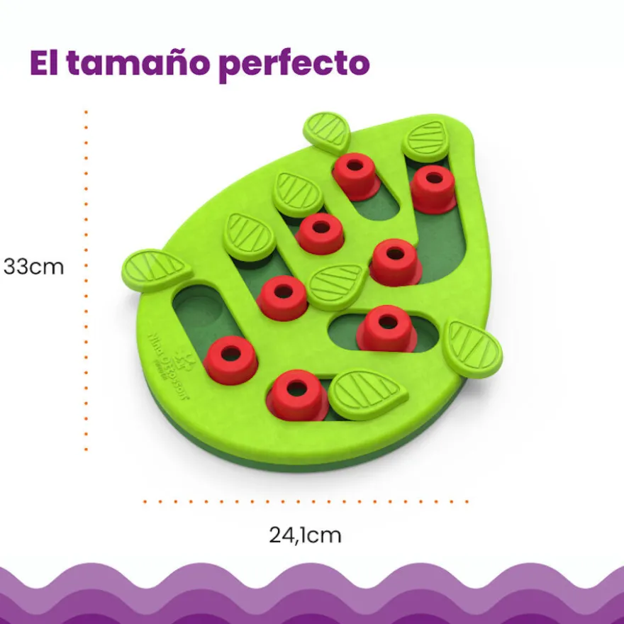 Catstages Nina Ottosson Puzzle & Play Buggin’ Out Brinquedo de Inteligência para gatos