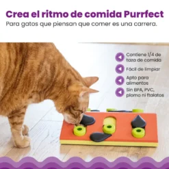 Catstages Nina Ottosson Puzzle & Play Melon Madness Brinquedo de Inteligência para gatos