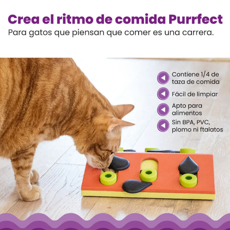 Catstages Nina Ottosson Puzzle & Play Melon Madness Brinquedo de Inteligência para gatos