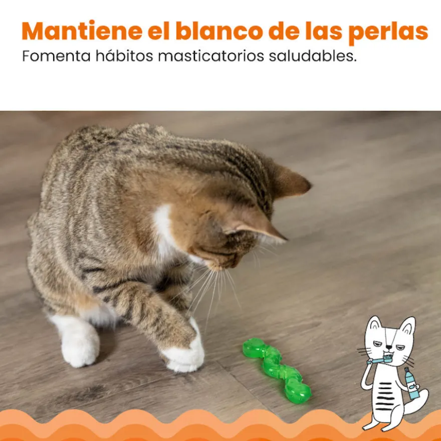 Catstages OrkaKat Minhoca de borracha para gatos