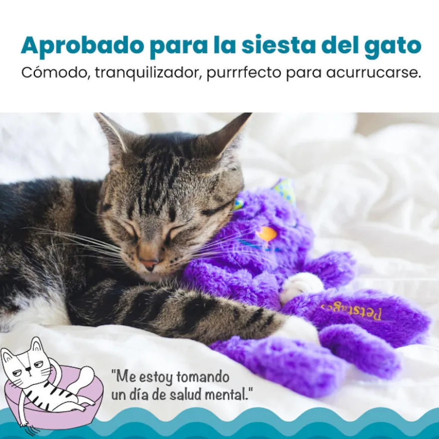 Catstages Purr Pillow Kitty Peluche Relaxante para gatos
