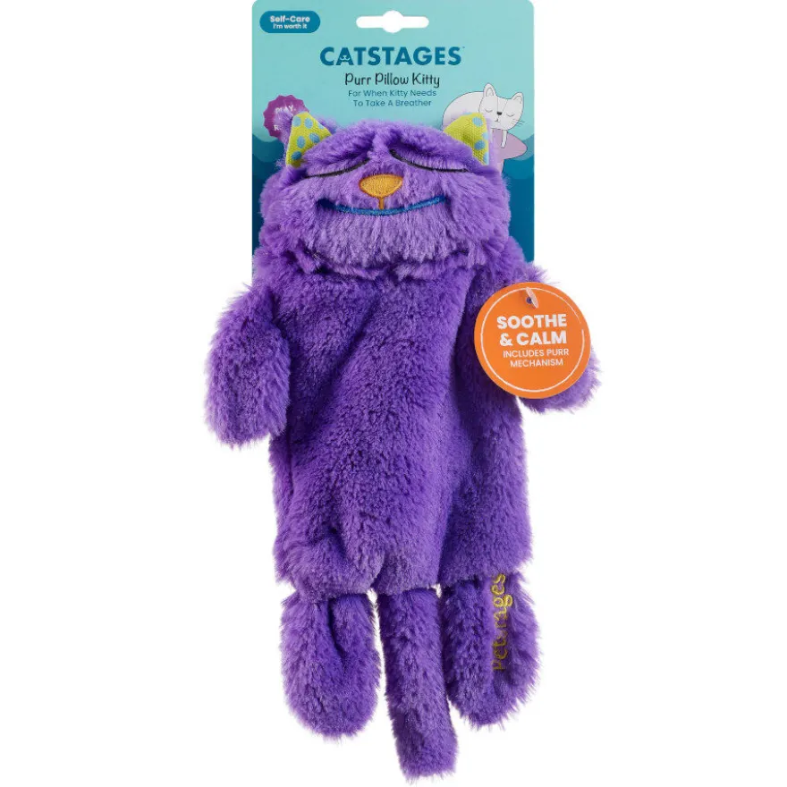 Catstages Purr Pillow Kitty Peluche Relaxante para gatos
