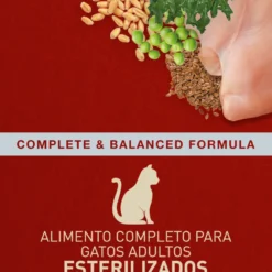Catxtreme Adult Skin & Coat Sterilised Ração de frango para gatos