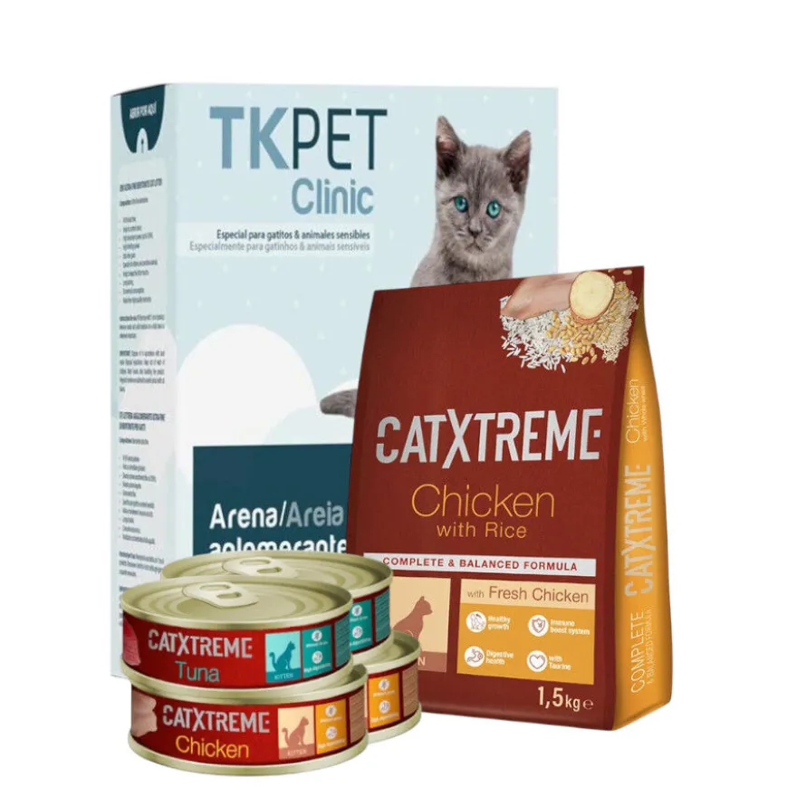 Catxtreme Pack de boas-vindas para gatinho