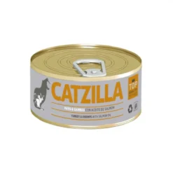 Catzilla peru e camarão lata para gatos