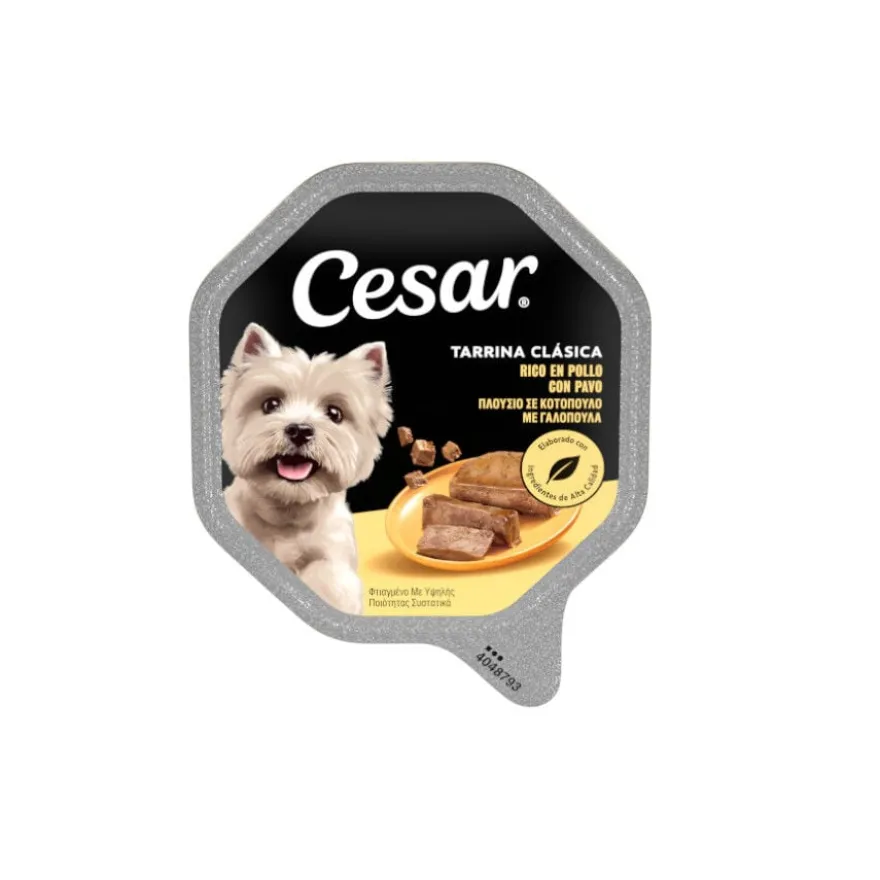 Cesar Frango e Fígado Terrina em Geleia para Cães