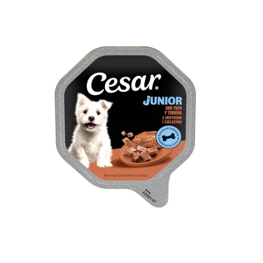 Cesar Peru e Vitela Terrina em Geleia para Cachorros