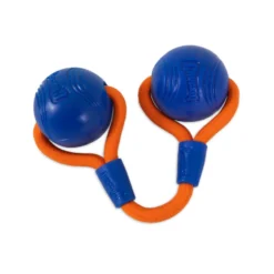 Chuckit! Crunch Duo Tug Bola com Corda para cães