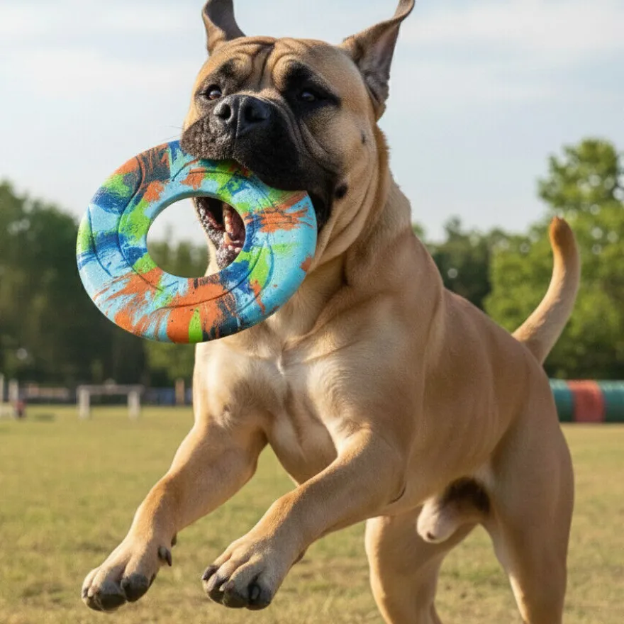 Chuckit! Frisbee de borracha colorido para cães