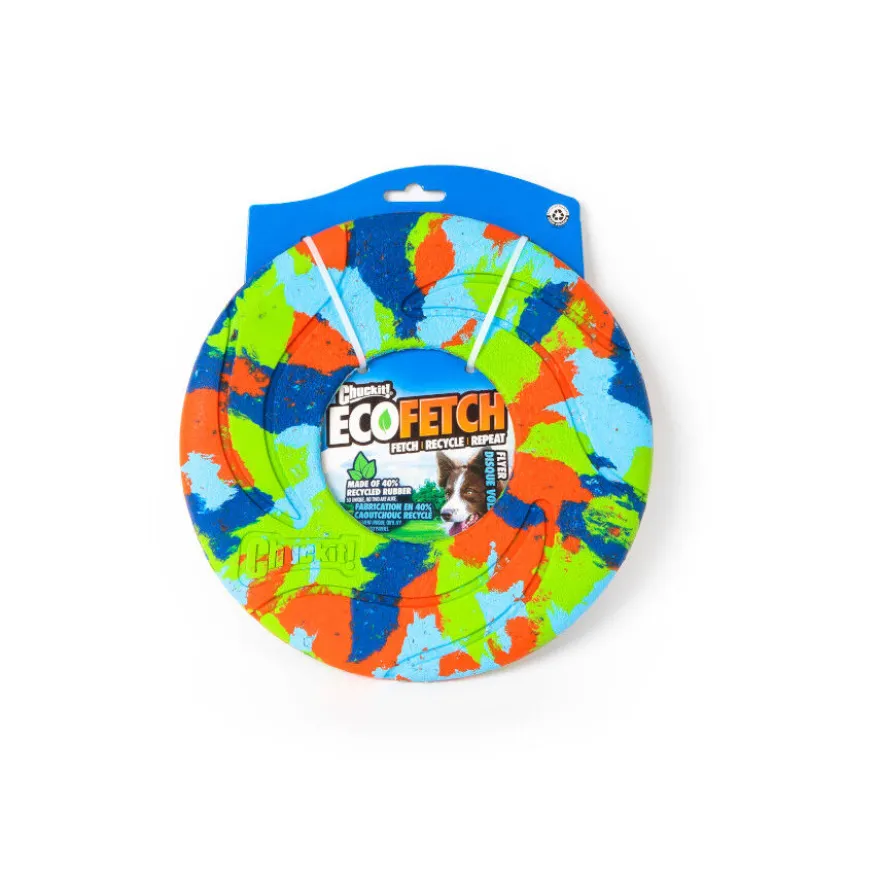 Chuckit! Frisbee de borracha colorido para cães