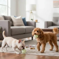 Chuckit! Pack de bolas de borracha fluorescentes para cães